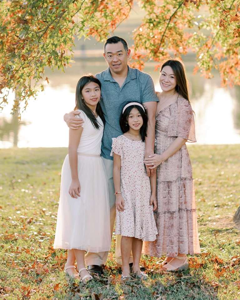 Dr. Kai Liang and his family